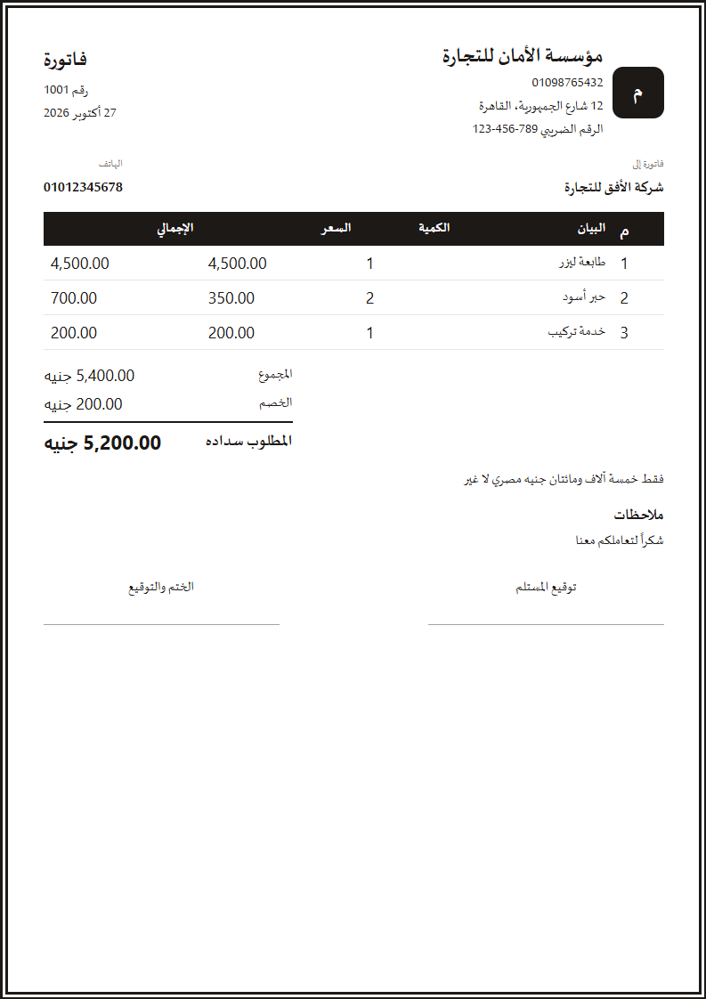 قالب الإطار الداخلي